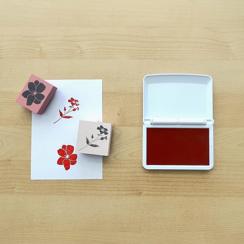 Colop Make Series, Ink Stamp Pads, with Non-Toxic Premium Ink, Water-Based Acid-Free (Brave Red, Make 1-1-15/16" x 3-1/2") - Image 3